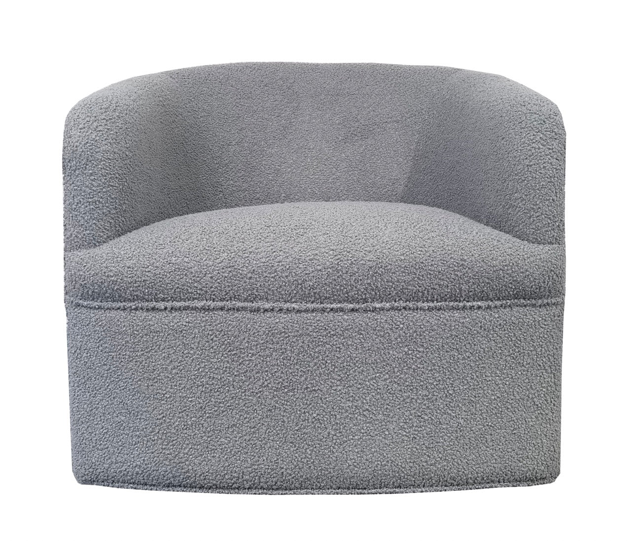 Alfred Swivel Occasional Chair - Oslo Grey