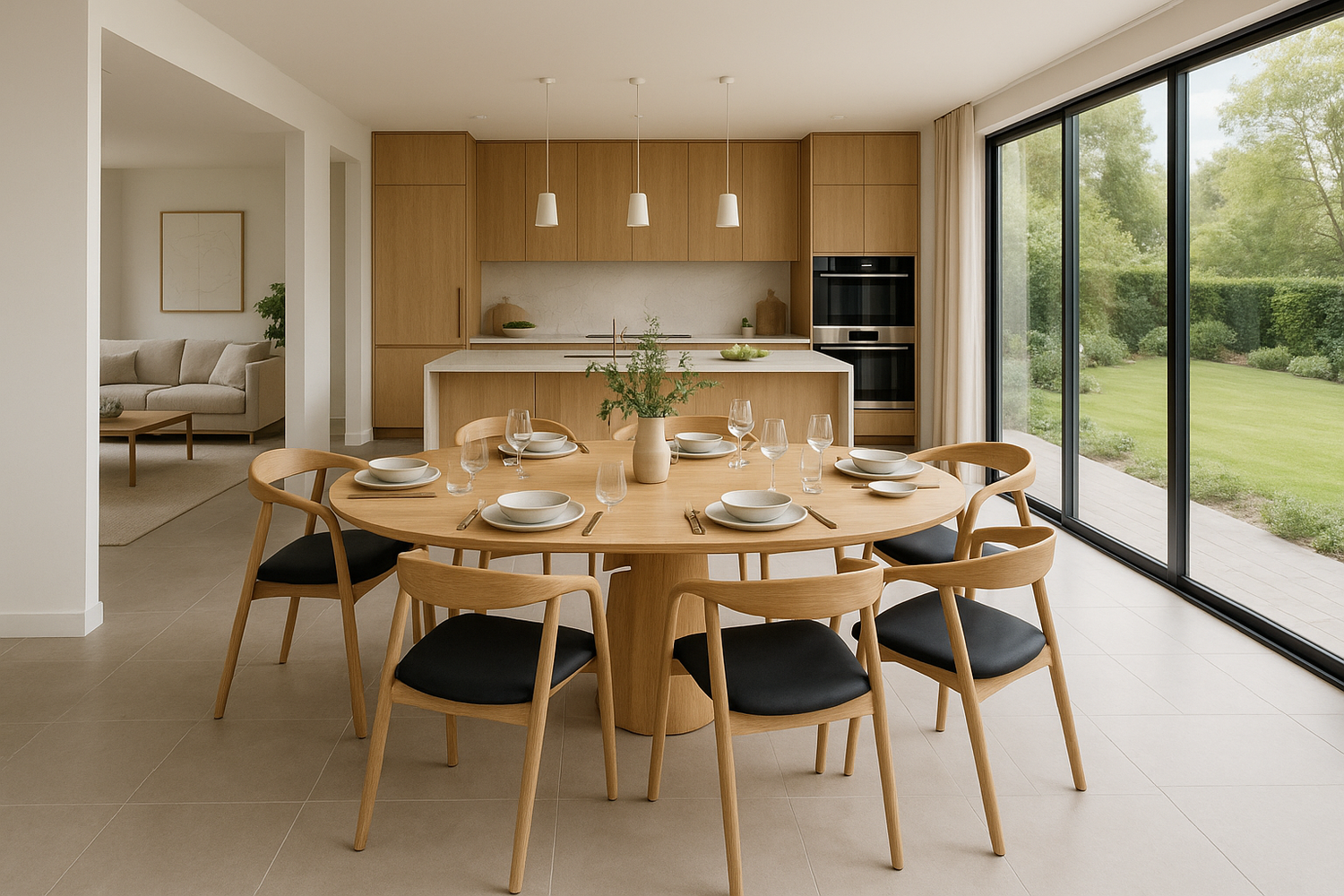 Bay Dining Chair - Natural - Set of 2