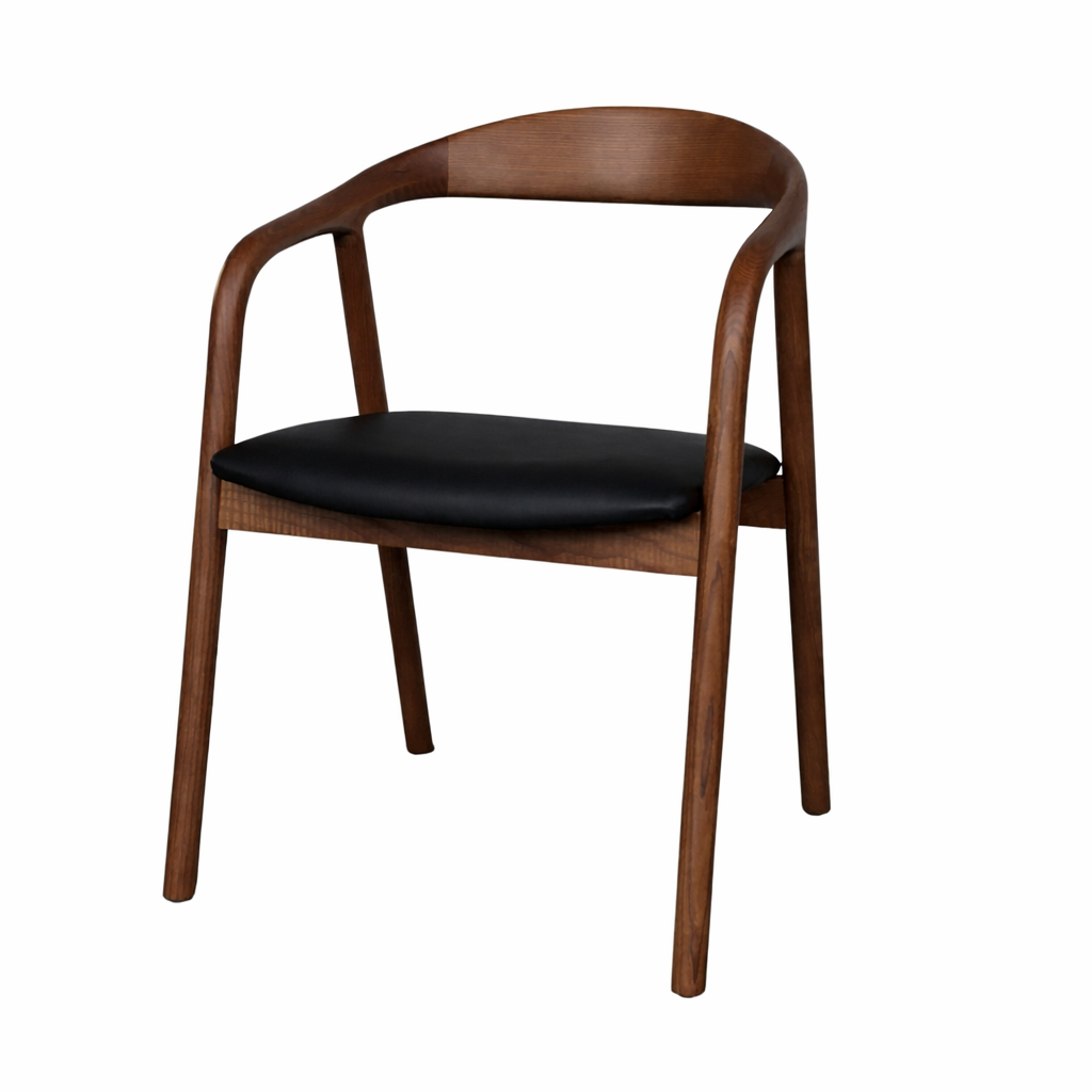 Bay Dining Chair - Walnut - Set of 2