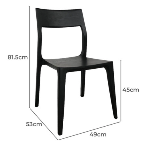 Chelsea Stackable Dining Chair - Set of 2