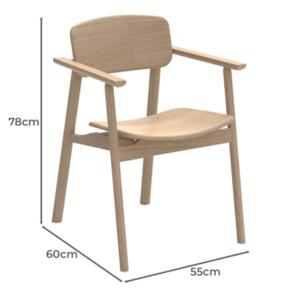 Copenhagen Dining Chair - Natural