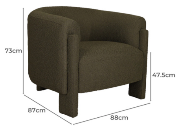 Edward Occasional Chair ONLY 4 LEFT—restock not guaranteed!