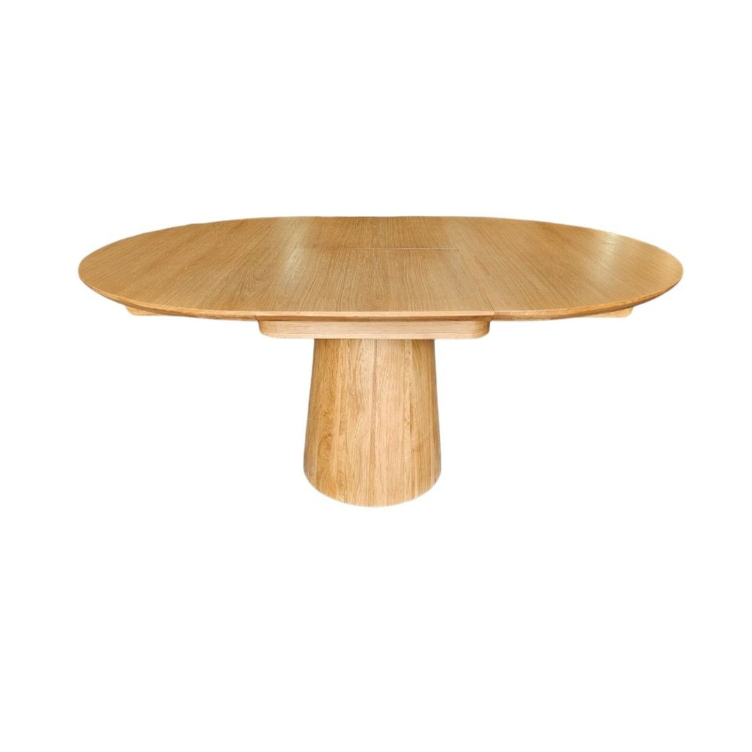 Eliza Extendable Dining Table - Natural 120 LIMITED STOCK ONLY 2 LEFT