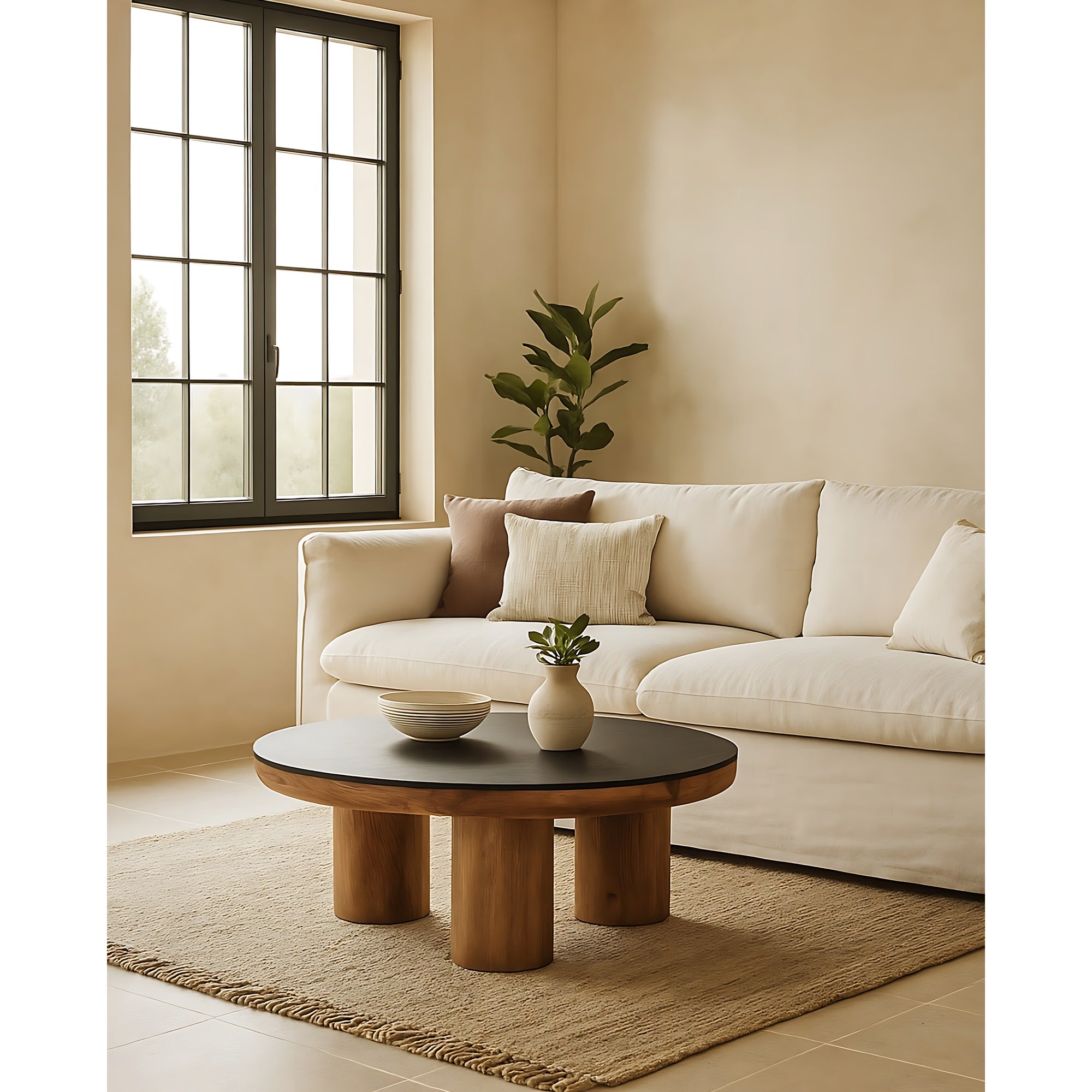 Greta Round Coffee Table