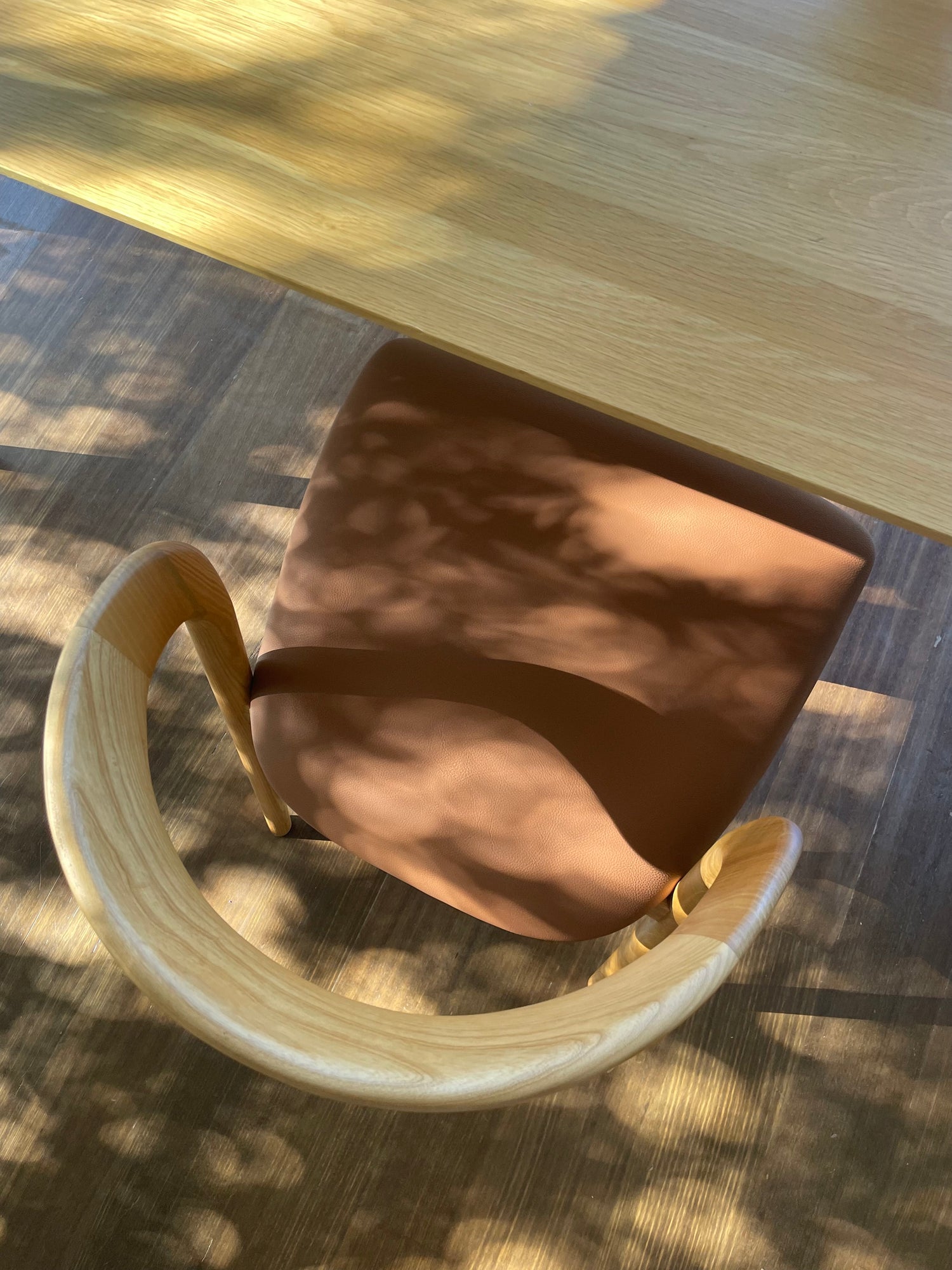 Milan Dining Chair - Natural / Tan - Set of 2