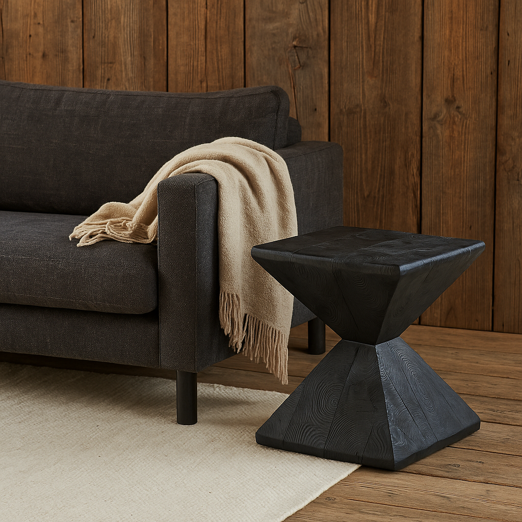 Jane Hour Glass Side Table