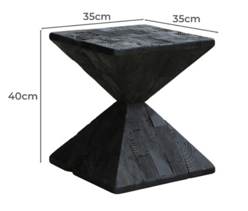 Jane Hour Glass Side Table