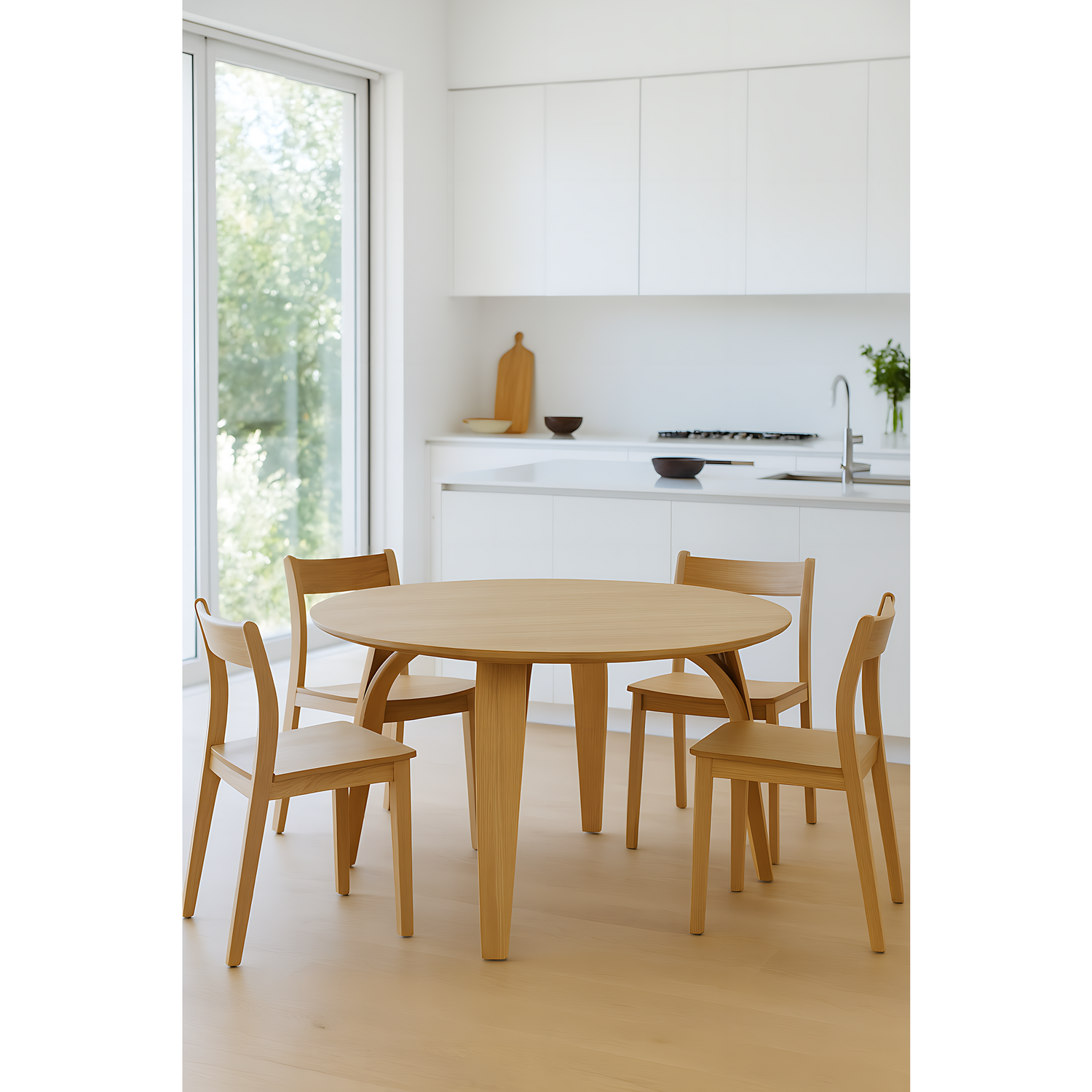 Lucca Dining Table - Natural 120