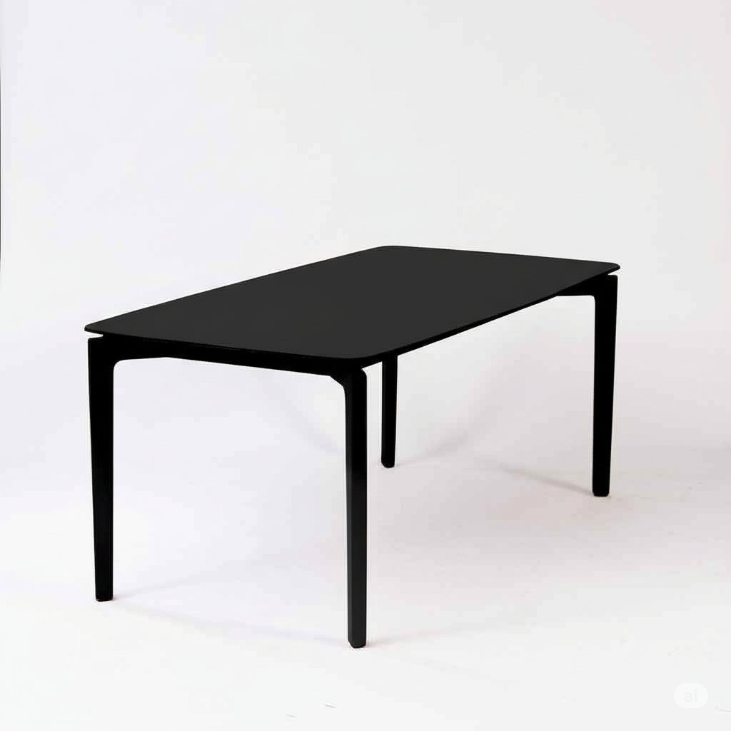 Oslo Dining Table - Black 160 - PRE ORDER NOW