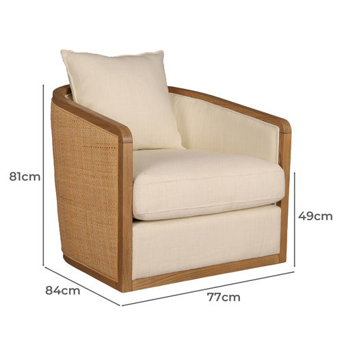 Cairo Swivel Occasional Chair