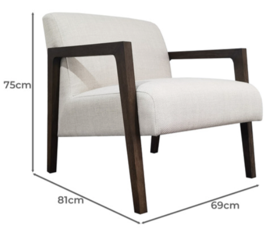 Patrick Occasional Chair - Silver