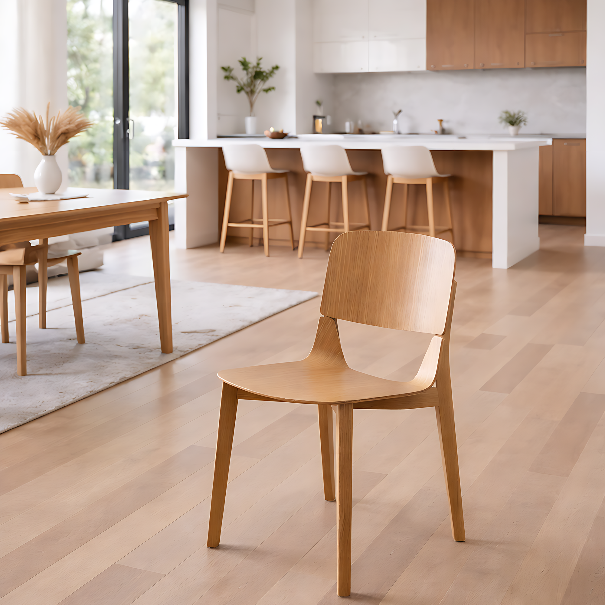 Riva Dining Chair - Natural - Set of 2