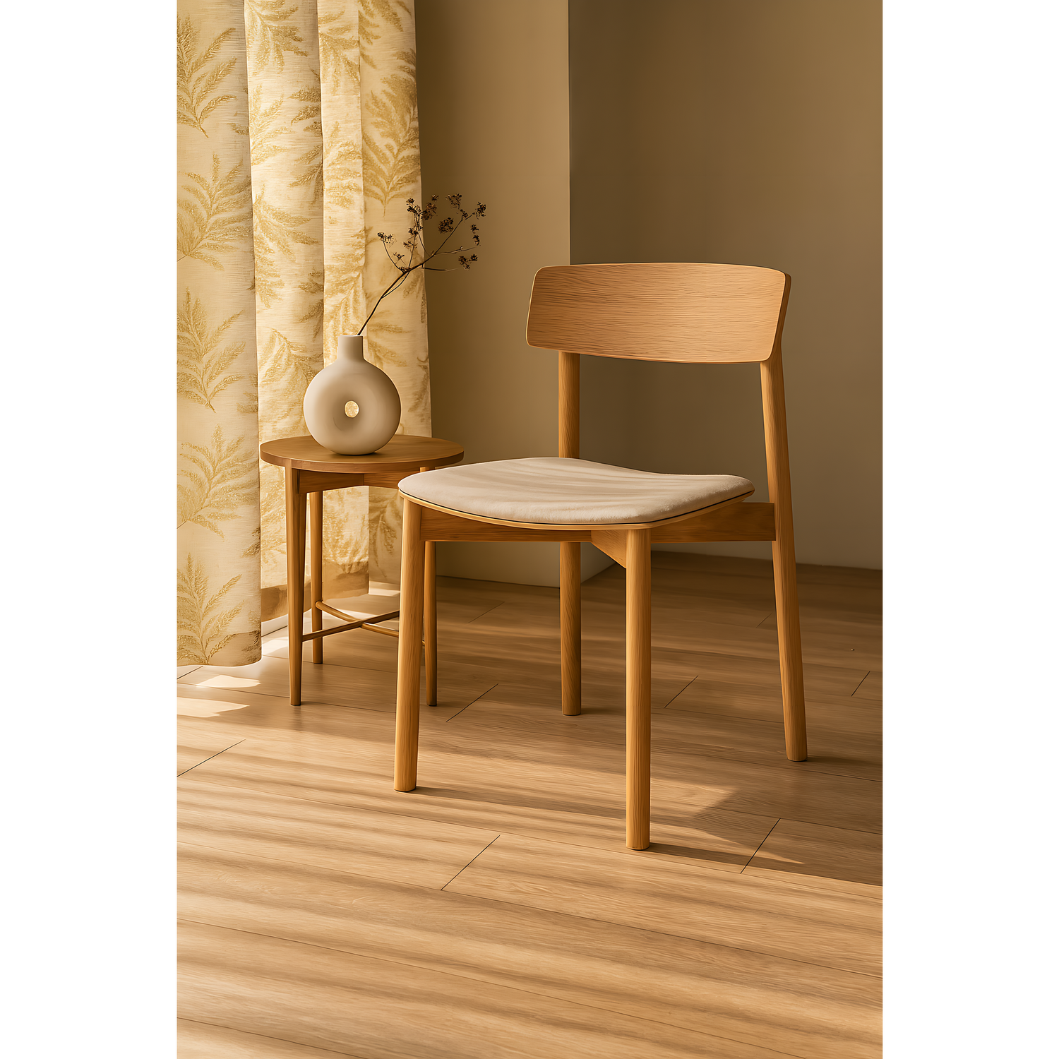 Salina Dining Chair - Natural - Set of 2