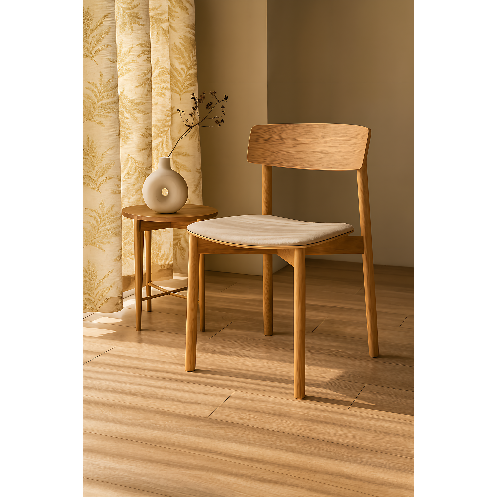 Salina Dining Chair - Natural - Set of 2 - PRE ORDER NOW