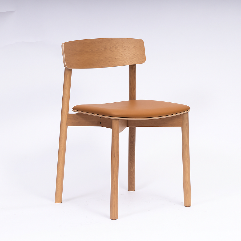 Salina Dining Chair - Natural/Tan - Set of 2