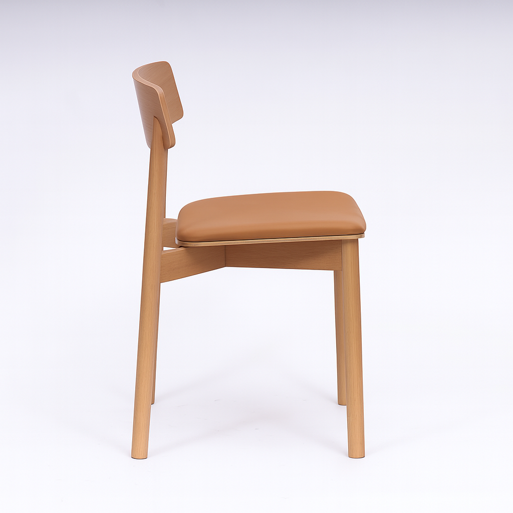 Salina Dining Chair - Natural/Tan - Set of 2