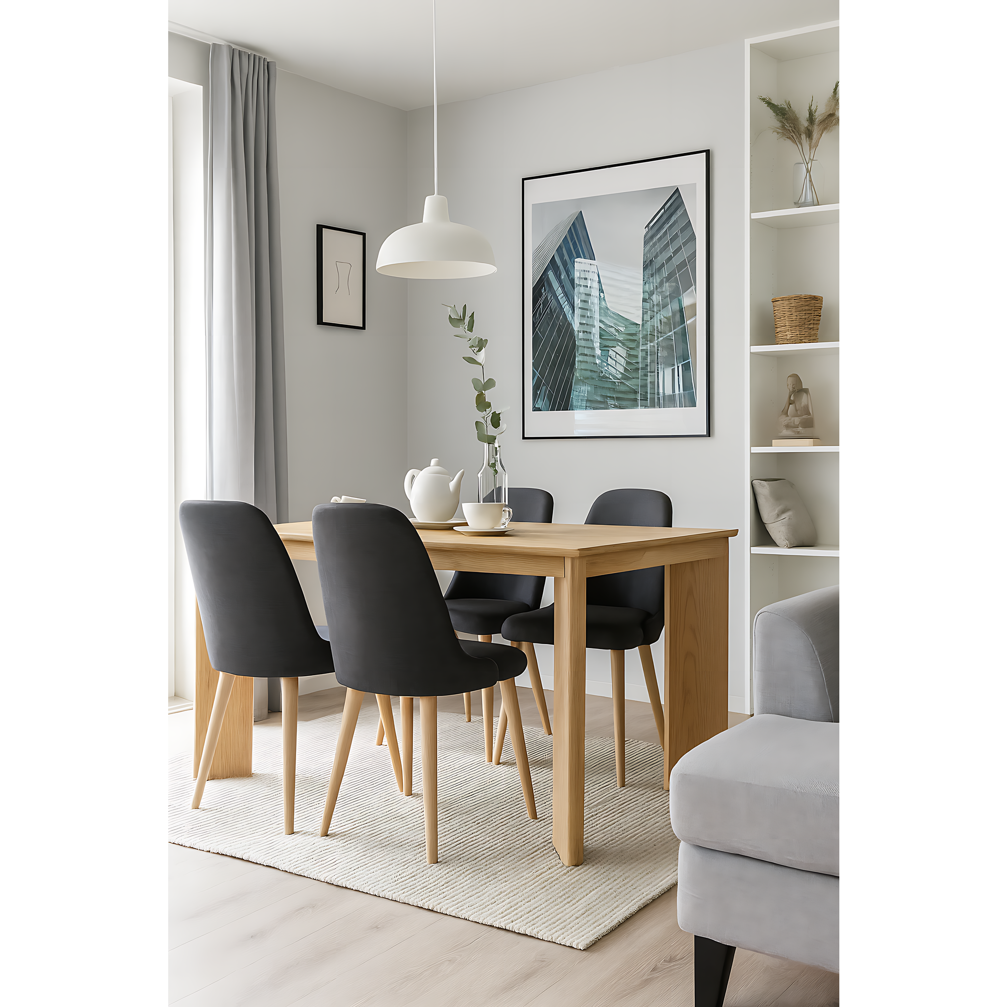 Siena Dining Table - Natural 160