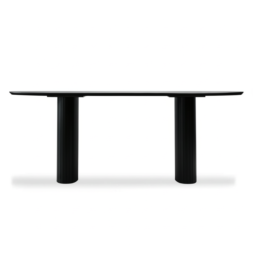 Vienna Dining Table - Black 180