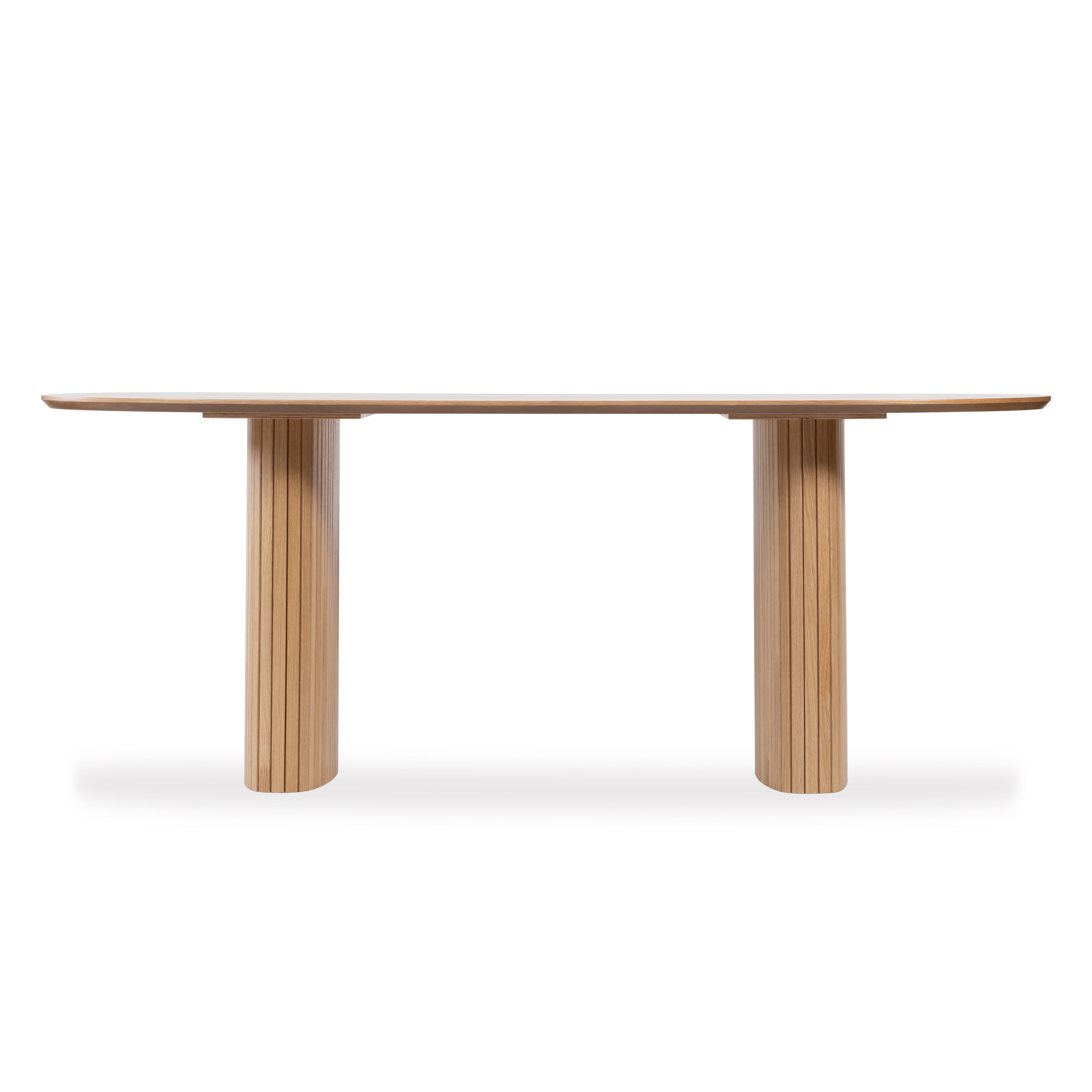 Vienna Dining Table - Natural 180