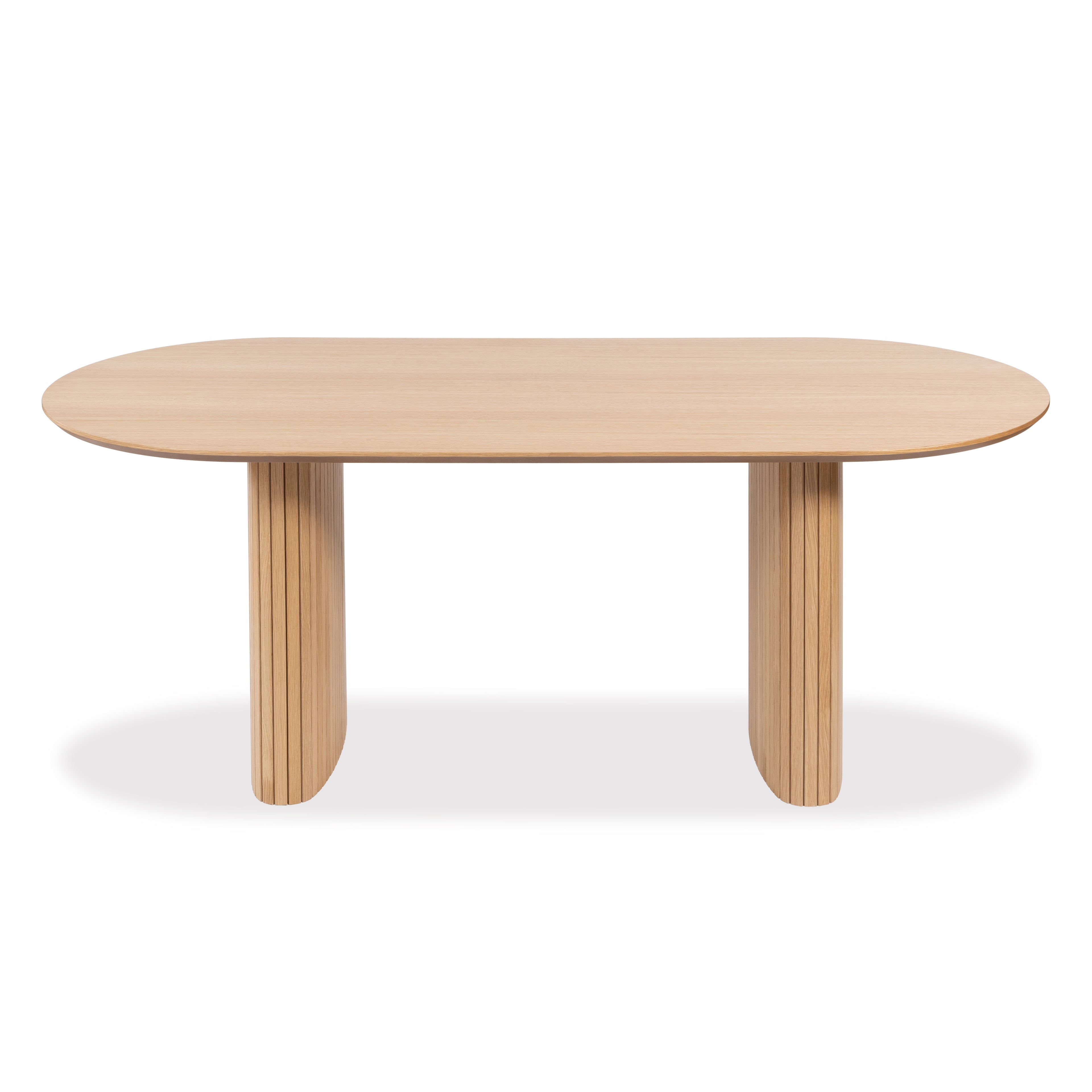 Vienna Dining Table - Natural 180
