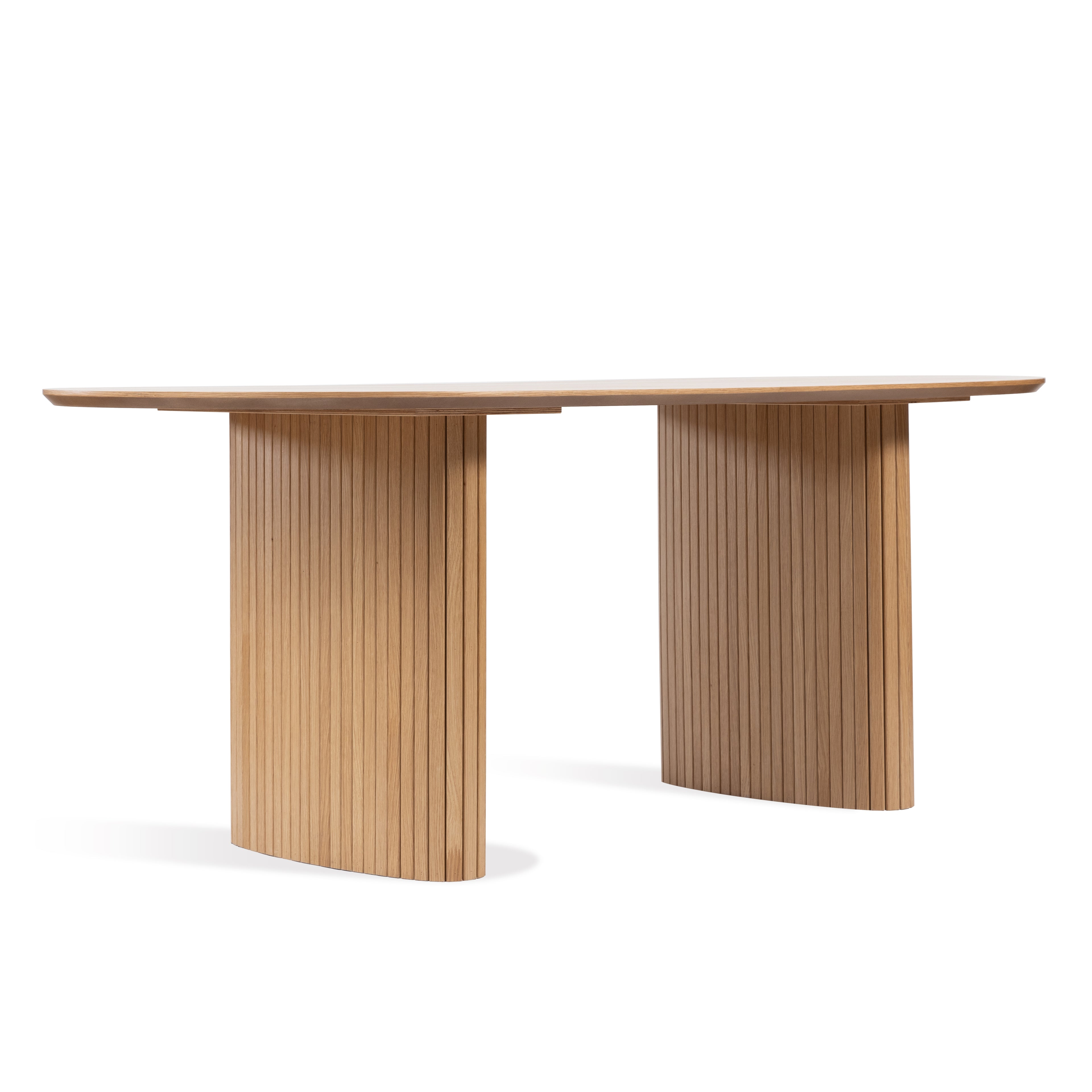Vienna Dining Table - Natural 180