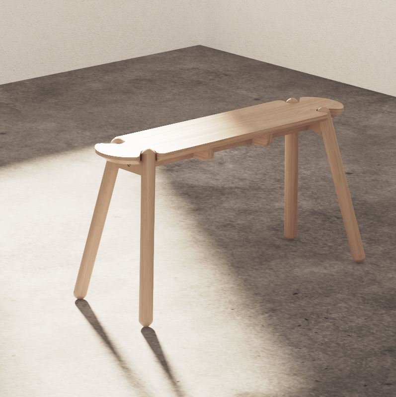 Odense Long Stool