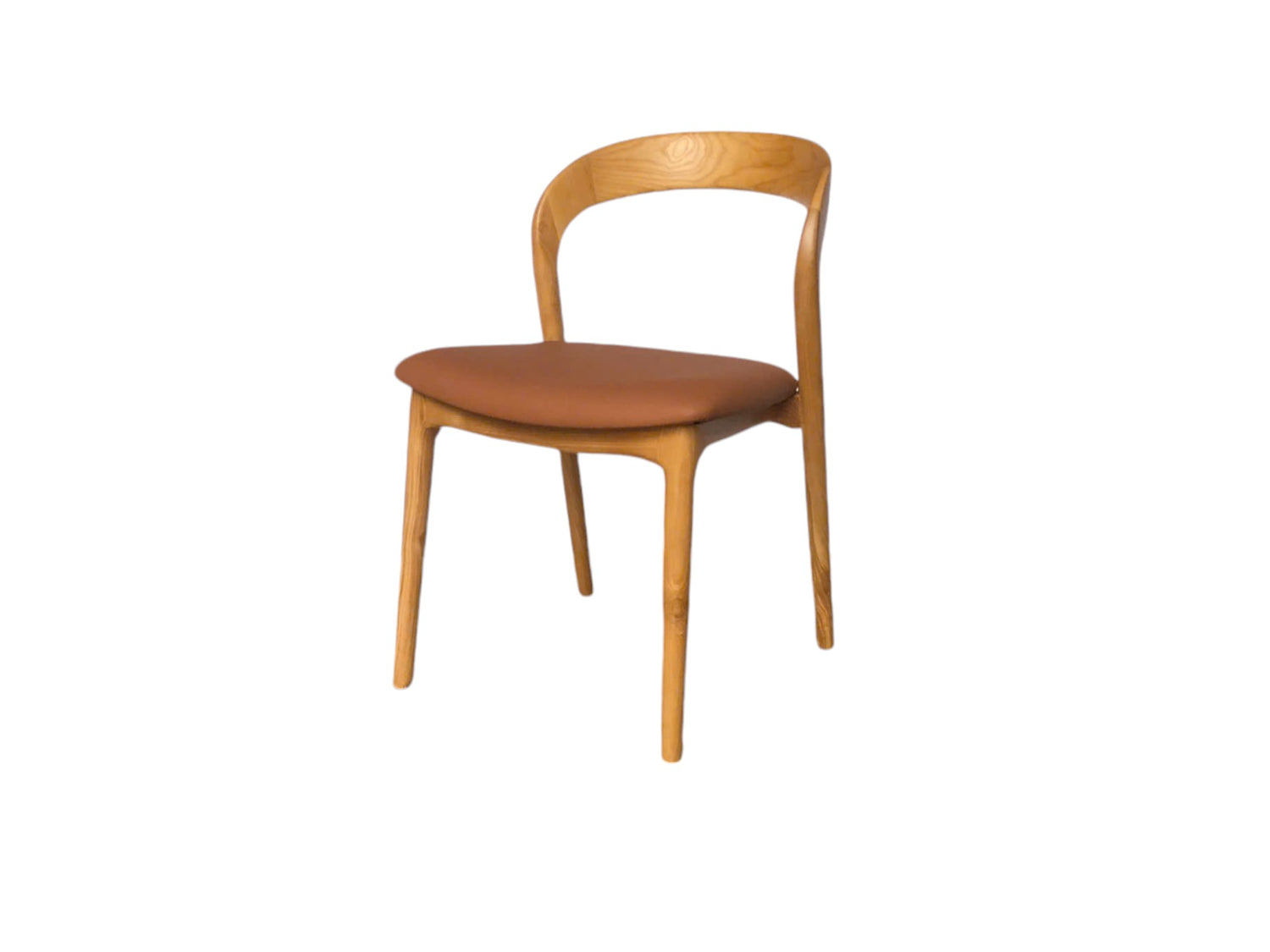 Milan Dining Chair - Natural / Tan - Set of 2