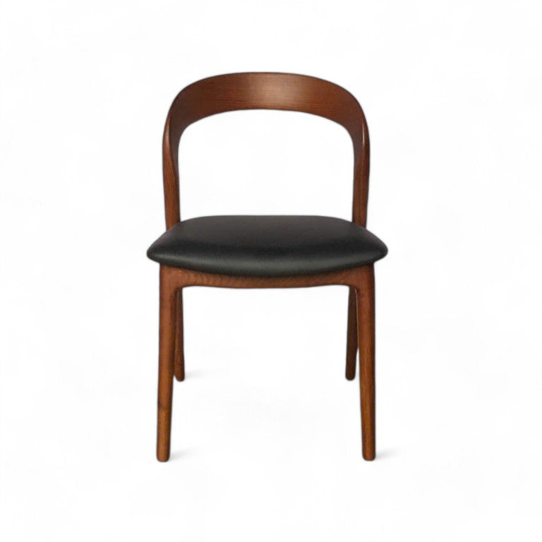 Milan Dining Chair - Walnut - Set of 2