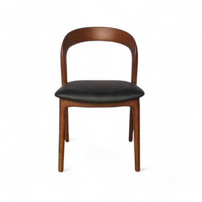 Milan Dining Chair - Walnut - Set of 2