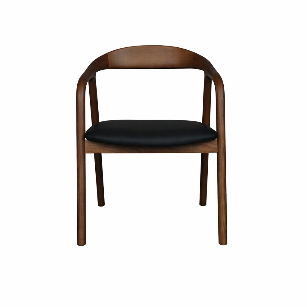 Bay Dining Chair - Walnut - Set of 2