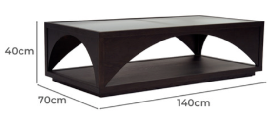 Catherine Coffee Table                                                     ONLY 4 LEFT—restock not guaranteed!
