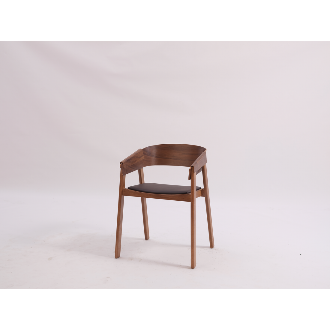 Como Dining Chair - Walnut / Brown - Set of 2