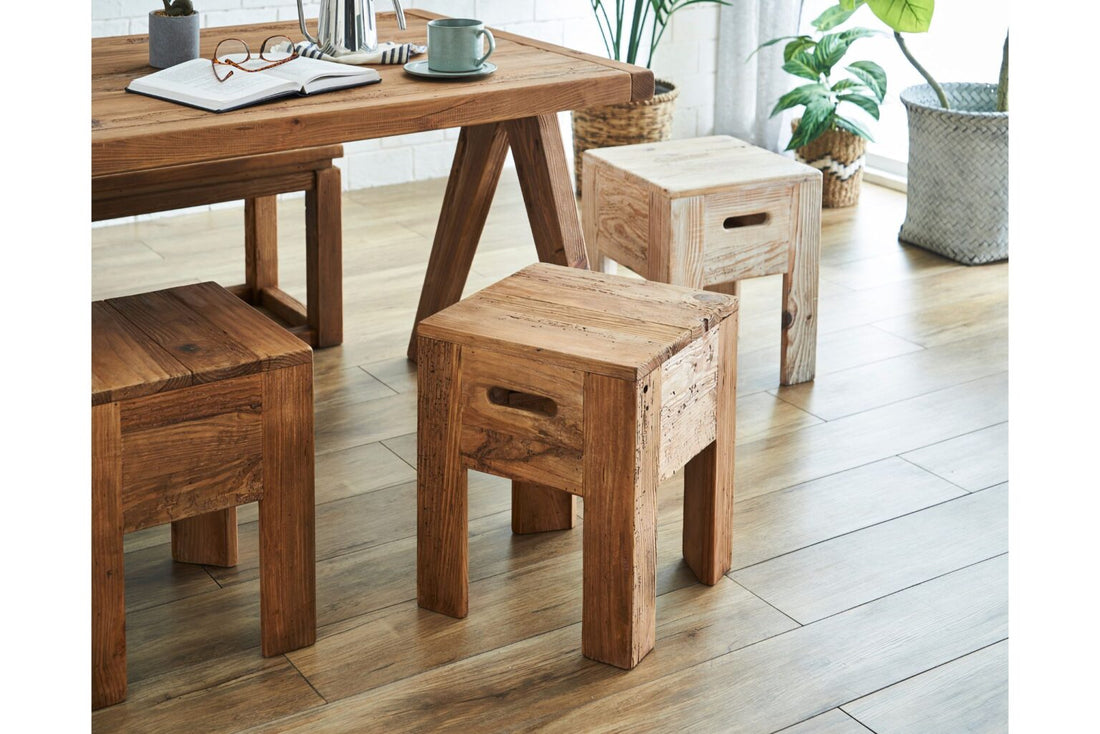 Jane Stool In Whitewash