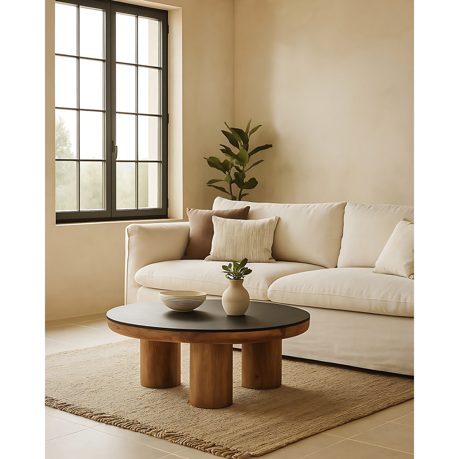 Greta Round Coffee Table