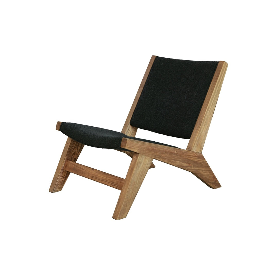 Greta Lounge Chair with Vegan Leather