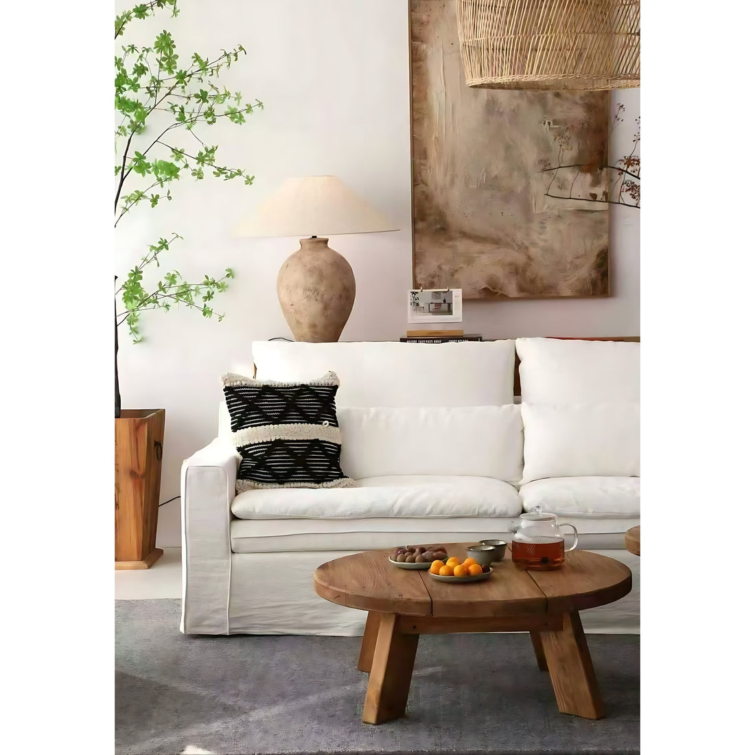 Isra Round Coffee Table
