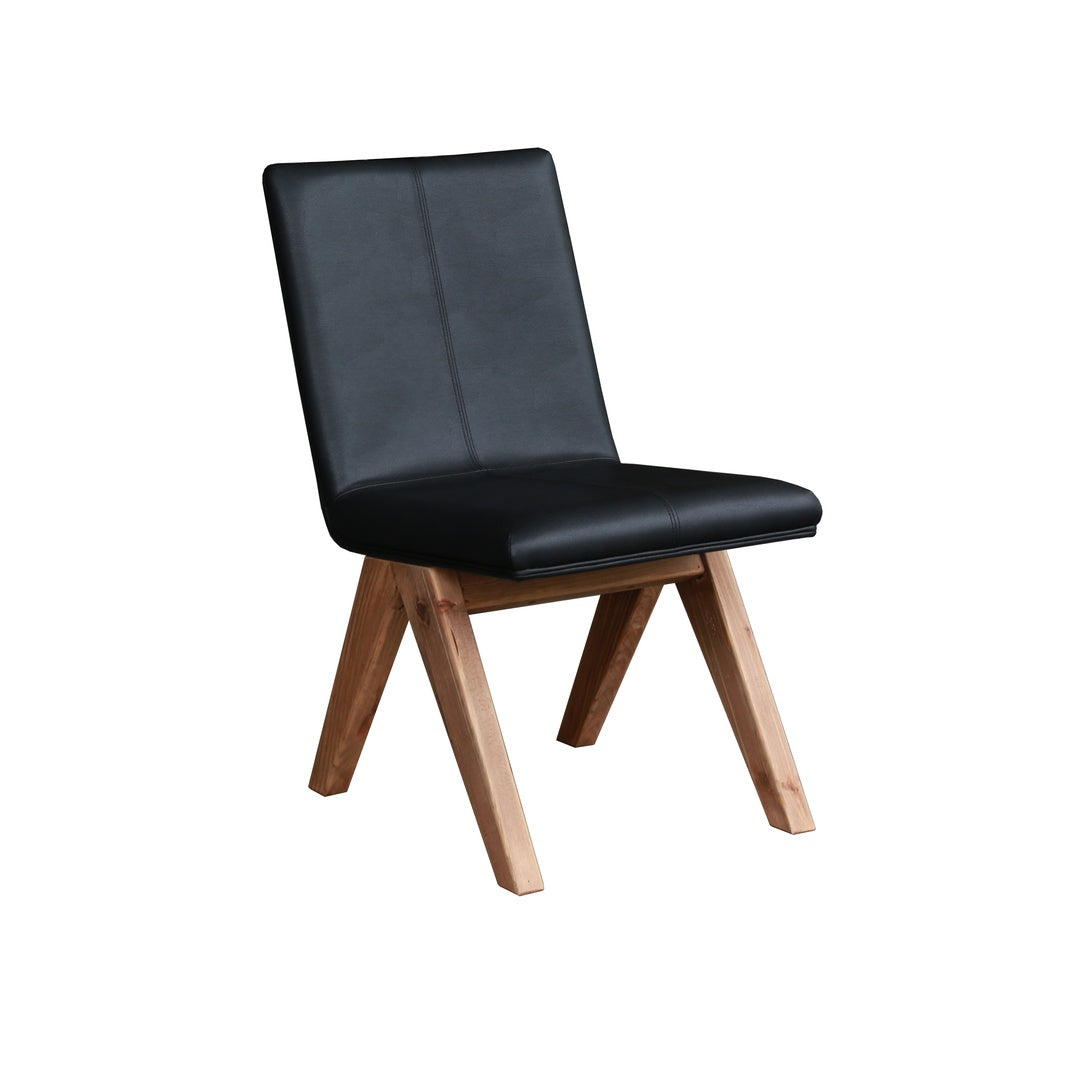 Jane Dining Chair With Vegan Leather - Set of 2