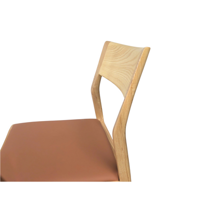 Lisbon Dining Chair - Natural - Set of 2