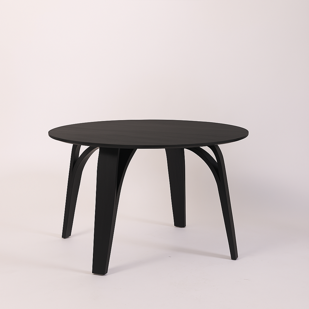 Lucca Dining Table - Black 120 - PRE ORDER NOW