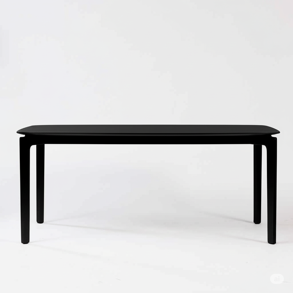 Oslo Dining Table - Black 160 - PRE ORDER NOW
