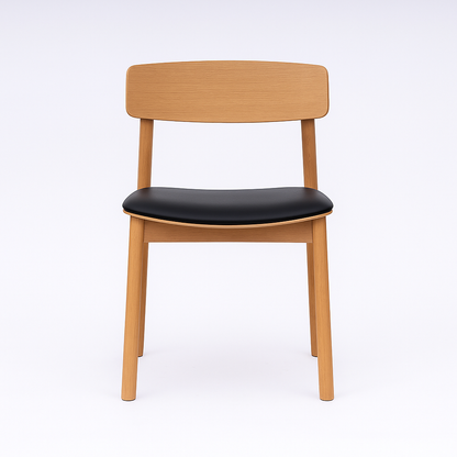 Salina Dining Chair - Natural/Black - Set of 2 - PRE ORDER NOW