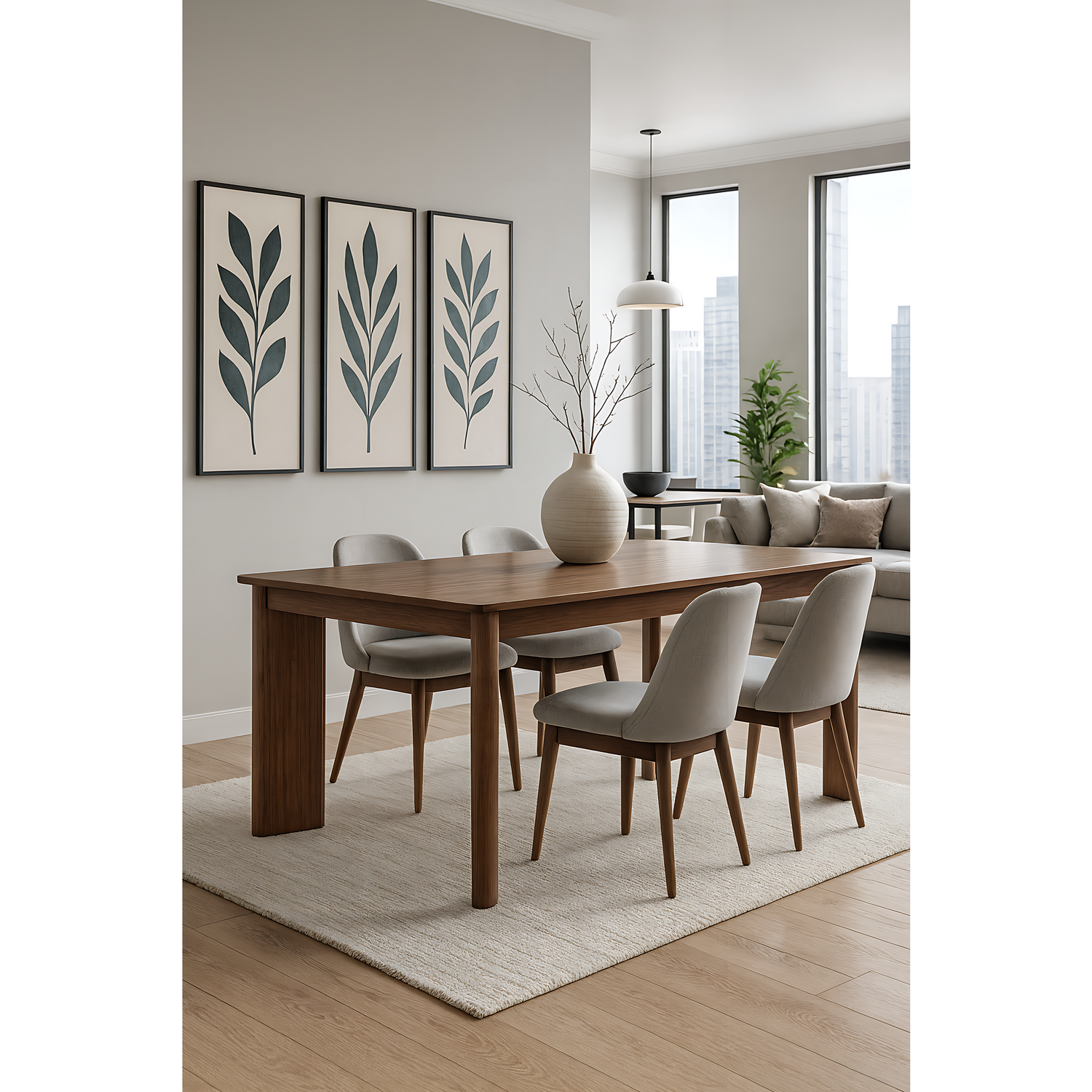 Siena Dining Table - Walnut 180