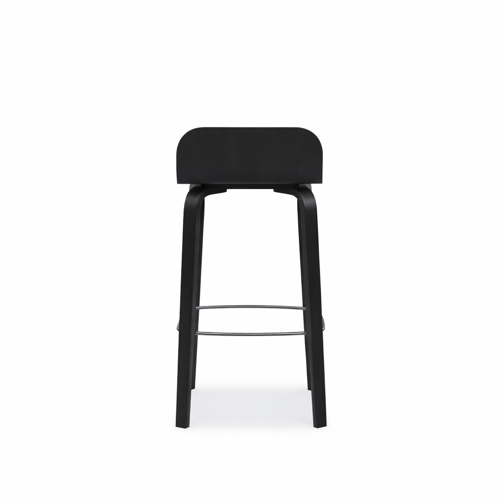 Vela Bar Stool - Black
