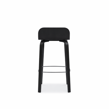 Vela Bar Stool - Black