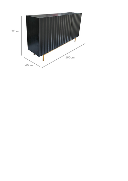 Wave Sideboard - Black