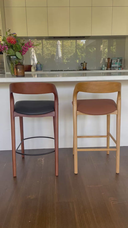 Milan Bar Stool - Natural