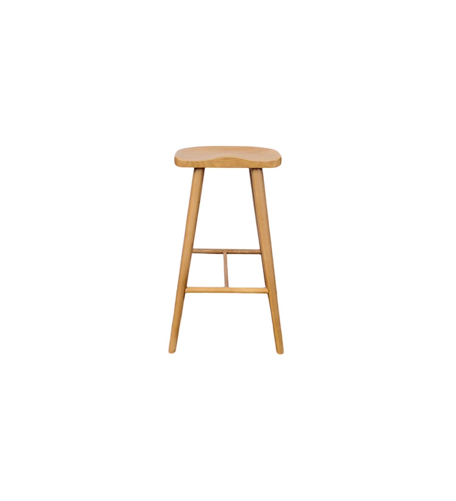 Dallas Saddle Stool - Natural