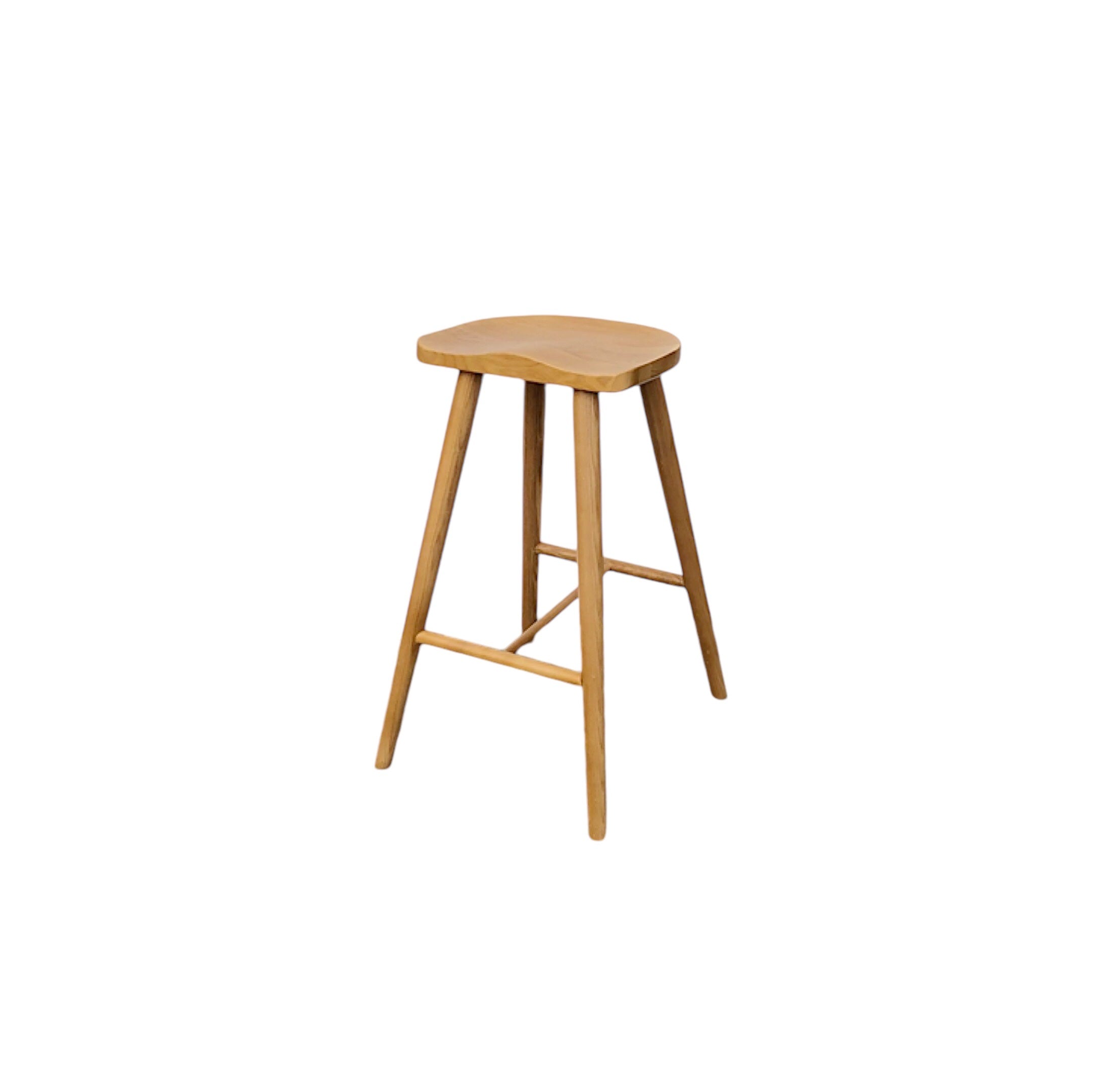 Dallas Saddle Stool - Natural