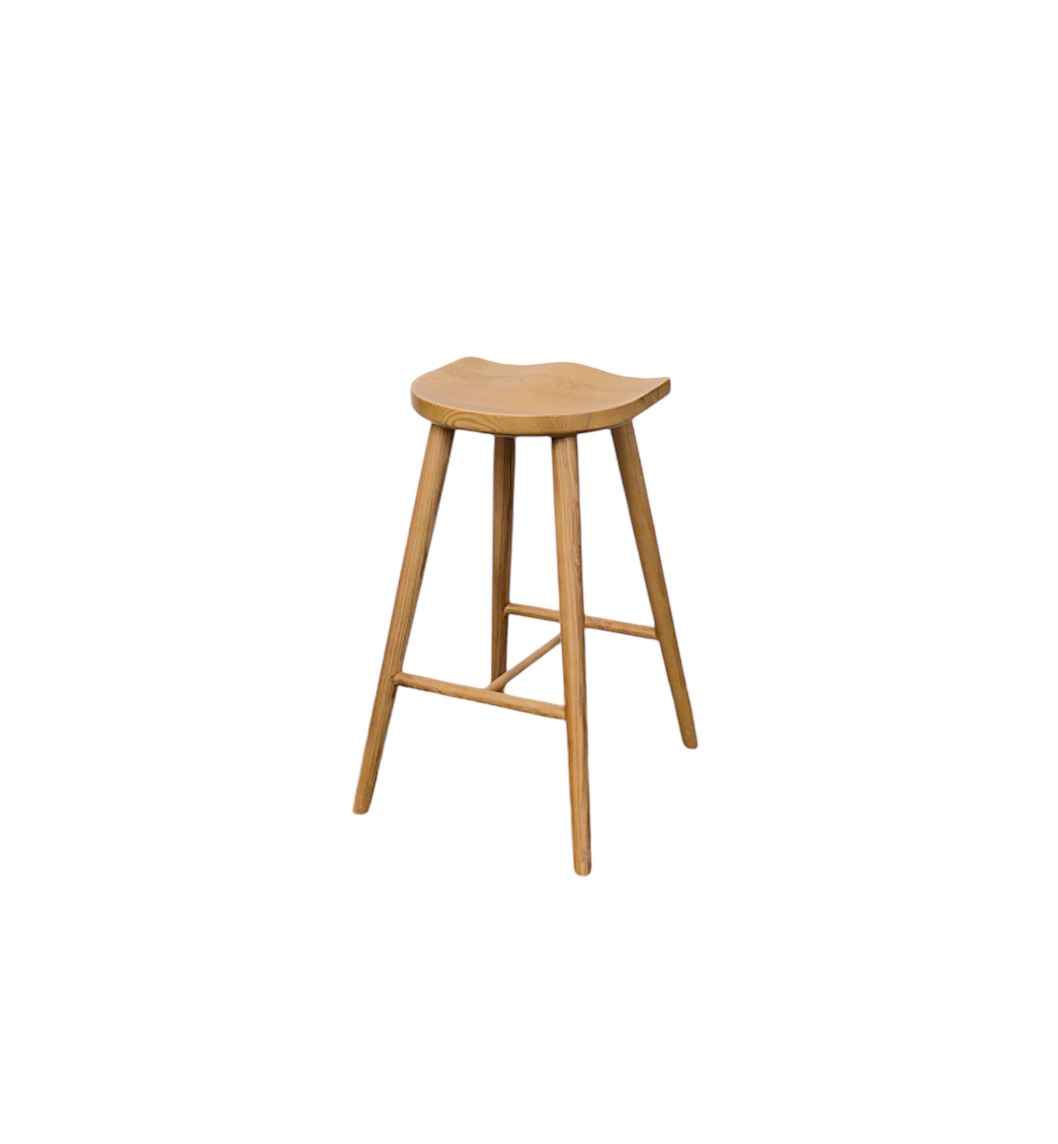 Dallas Saddle Stool - Natural