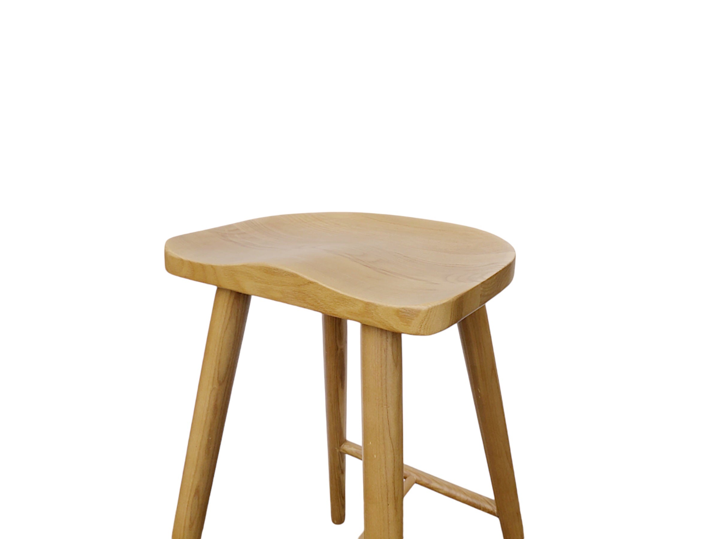 Dallas Saddle Stool - Natural